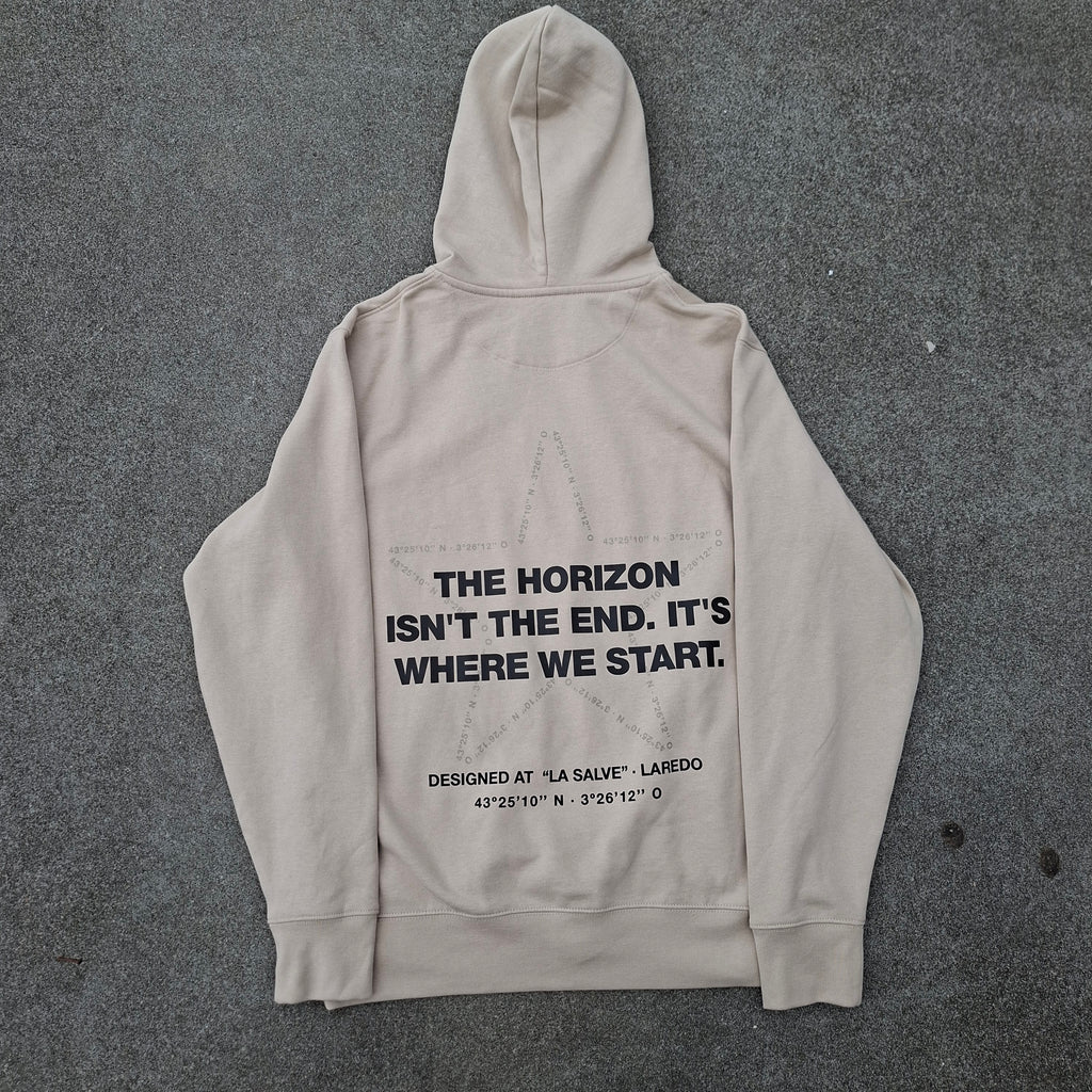 "The Horizon" | Sudadera Beige Unisex
